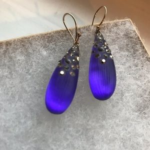 ALEXIS BITTAR Lucite Dewdrop Earrings